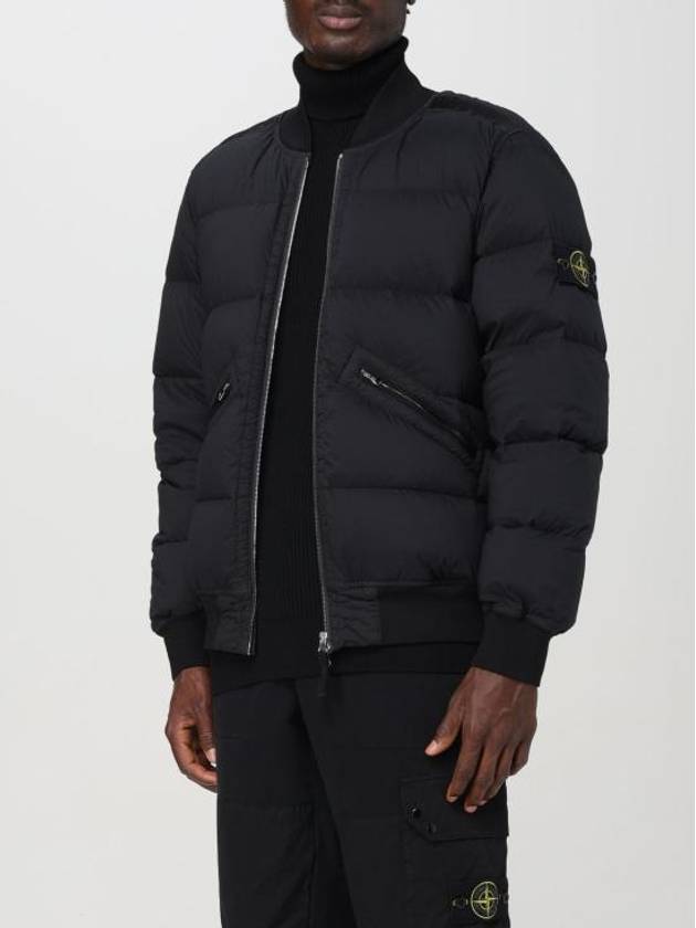 Wappen Logo Bomber Padding Black - STONE ISLAND - BALAAN 5