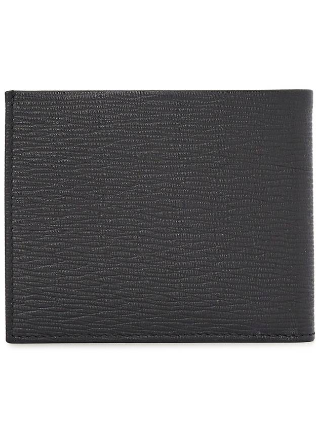 Gancini Half Wallet Black - SALVATORE FERRAGAMO - BALAAN 3