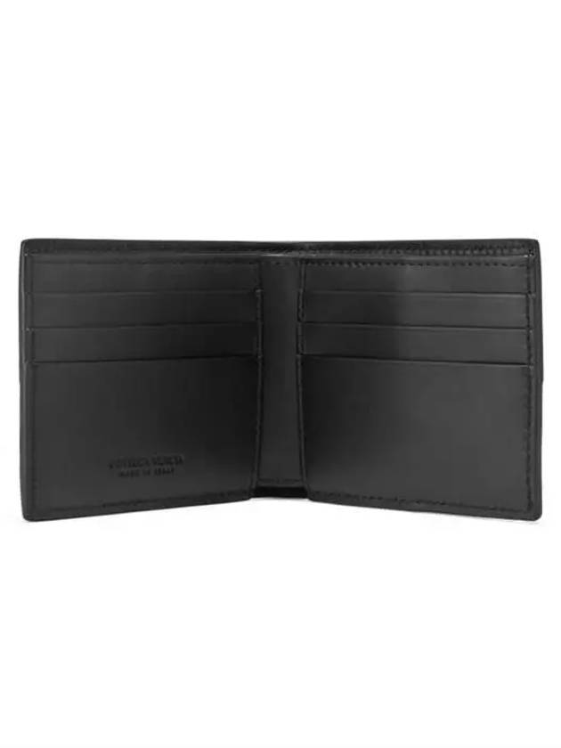 Intrecciato Half Wallet Black - BOTTEGA VENETA - BALAAN 5