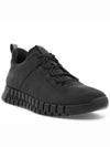 Gruuv M Low Top Sneakers Black - ECCO - BALAAN 2