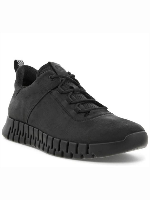 GRUUV M Low Top Sneakers Black - ECCO - BALAAN 2