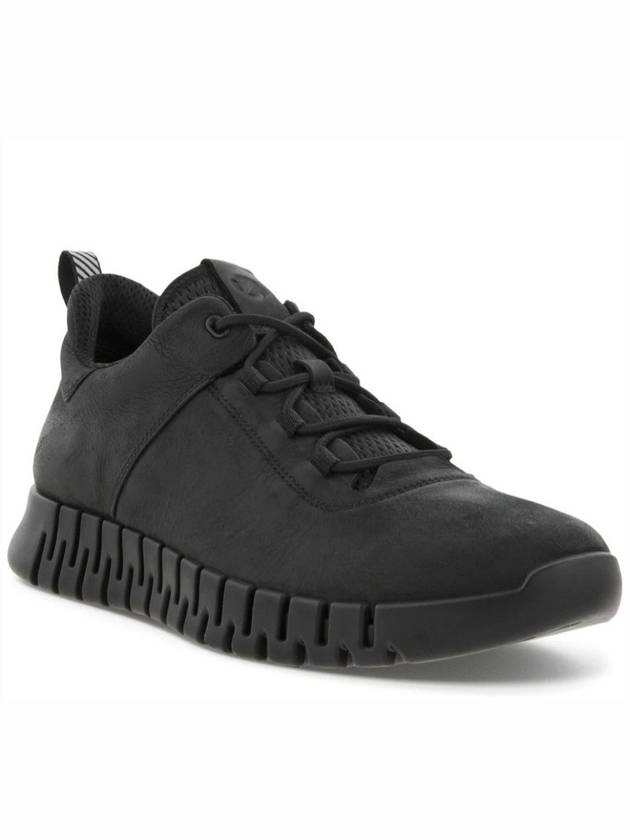 Gruuv M Low Top Sneakers Black - ECCO - BALAAN 9