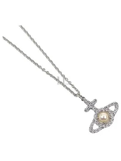 Olympia Pearl Pendant Necklace Silver - VIVIENNE WESTWOOD - BALAAN 2