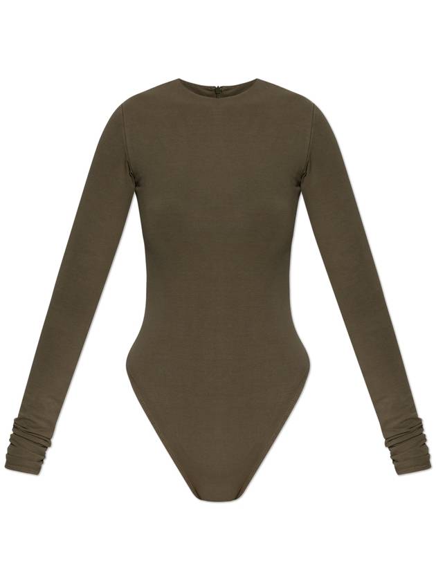 ENTIRE STUDIOS Long Sleeve Bodysuit, Women's, Green - ENTIRE STUDIOS - BALAAN 1