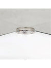 Lux You White gold love wedding band ring No 47 - CARTIER - BALAAN 3