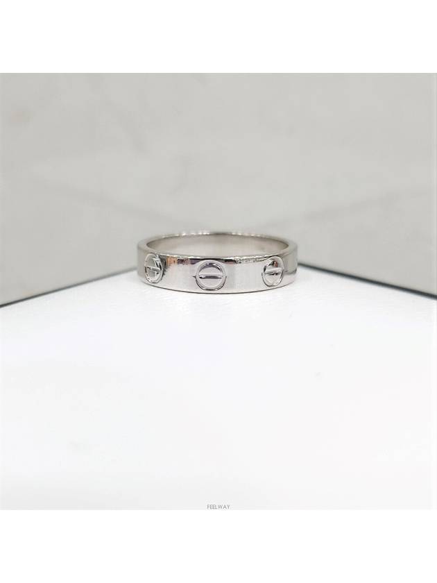 Lux You White gold love wedding band ring No 47 - CARTIER - BALAAN 3