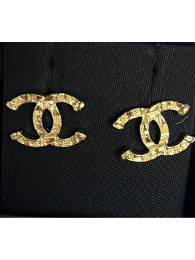 23A CC logo earrings gold - CHANEL - BALAAN 2