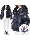 BOrey Loop Volume Hood Goose Down Women s Padding 1A00088 595ZZ 999 - MONCLER - BALAAN 2