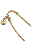 Petit CD Metal Crystal Bracelet Gold - DIOR - BALAAN 8