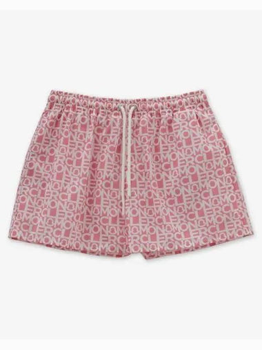 Printed Shorts Pants Pink 2B00014596S8F40 - MONCLER - BALAAN 1