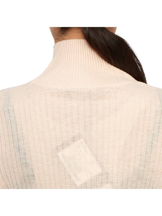 Sax High Neck Knit Turtleneck Ivory - MAX MARA - BALAAN 8