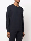 Men's Light Fleece Lens Wappen Sweatshirt Navy - CP COMPANY - BALAAN.