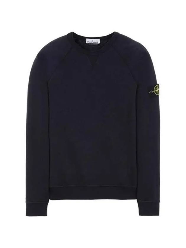 OLD Treatment Wappen Patch Crew Neck Sweatshirt Navy - STONE ISLAND - BALAAN 2