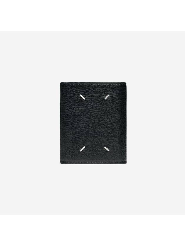 Stitch Snap Button Card Wallet Black - MAISON MARGIELA - BALAAN 2