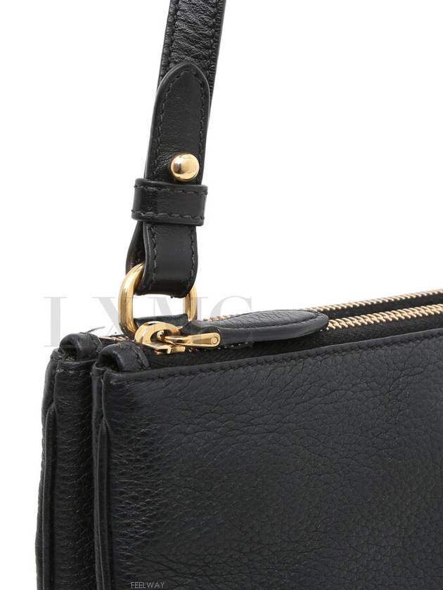 Bandolier Grace Calf Double Zipper Cross Bag 1BH046 - PRADA - BALAAN 7