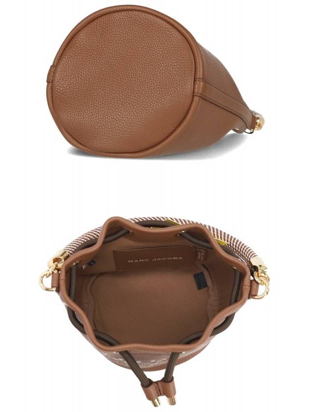 The Leather Bucket Bag Argan Oil - MARC JACOBS - BALAAN 6