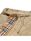 Diamond Quilted Hoodie Padding Archive Beige - BURBERRY - BALAAN 10