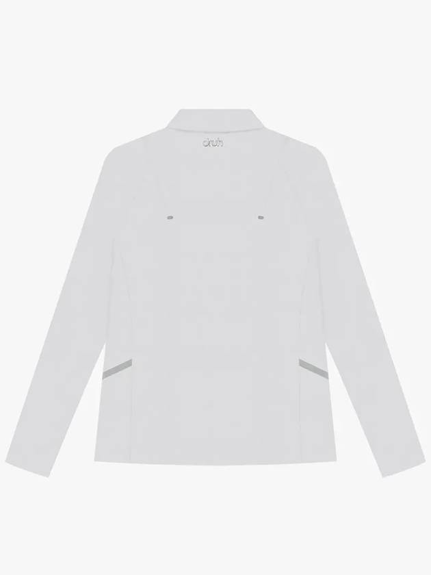 Drew Incision Modified Poly Long Sleeve T-Shirt DF41LT03WHITE - DRUH GOLF - BALAAN 2