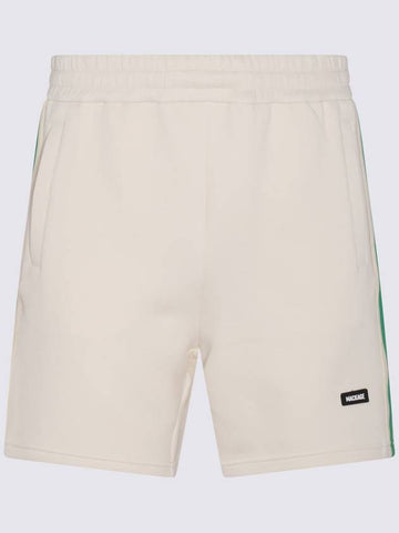 Mackage Cream Cotton Blend Shorts - MACKAGE - BALAAN 1