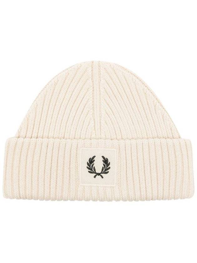 Fred Perry Fp Patch Brand Chunky Rib Beanie Accessories - FRED PERRY - BALAAN 1