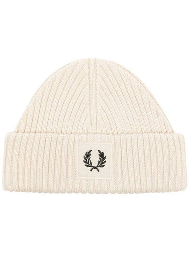 Fred Perry Fp Patch Brand Chunky Rib Beanie Accessories - FRED PERRY - BALAAN 1