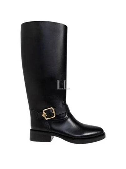 Madeline Long Boots Black - COACH - BALAAN 2