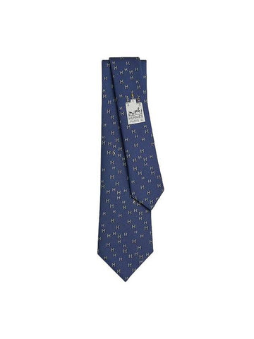 H Lapin Tie Marine - HERMES - BALAAN 1