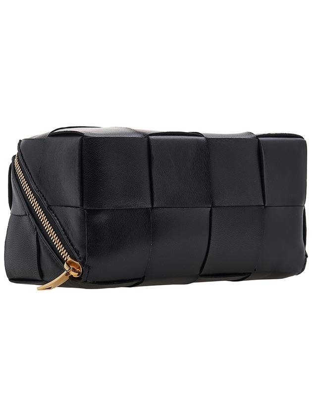 Intrecciato Pouch Bag Black - BOTTEGA VENETA - BALAAN 6