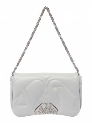 Small The SEAL Shoulder Bag 757375 1BLE24934 B0010496583 - ALEXANDER MCQUEEN - BALAAN 1