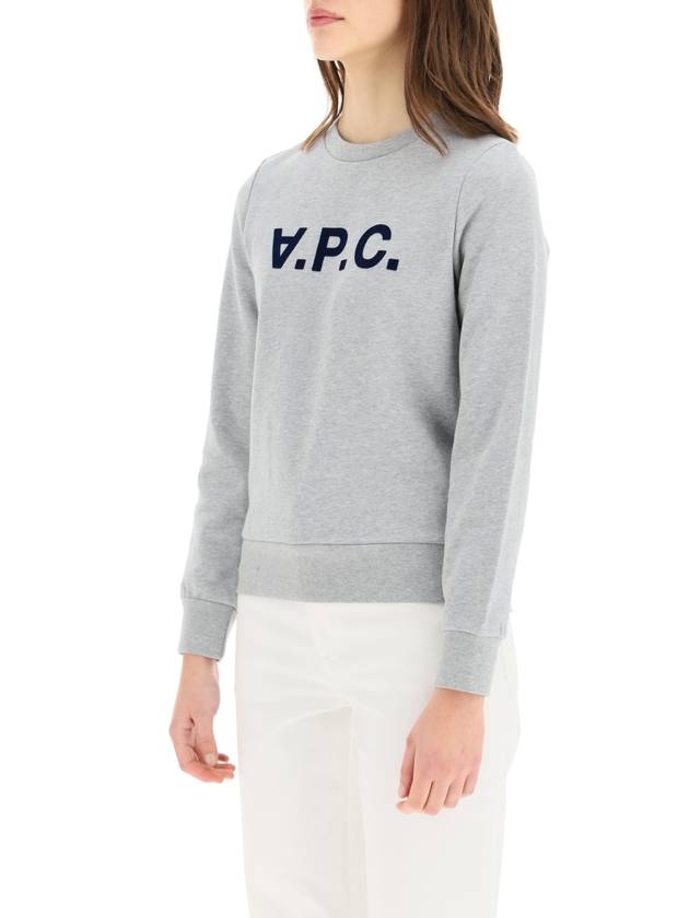 VPC Logo Sweatshirt Grey - A.P.C. - BALAAN 5