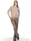 Brunate Wool Cashmere Knit Top Camel - MAX MARA - BALAAN 4