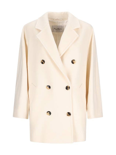 Revus Wool Cashmere Shorts Double Coat Cream - MAX MARA - BALAAN 2