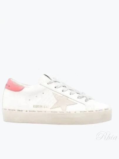 Hi Star Leather Low Top Sneakers Pinlk White - GOLDEN GOOSE - BALAAN 2