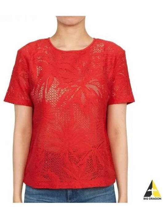 Lettera Short Sleeve T-Shirt Red - MAX MARA - BALAAN 2