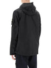 Membrana 3L TC Hooded Jacket Black - STONE ISLAND - BALAAN 4