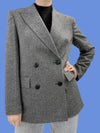 Lavagna Blazer Jacket Grey - MAX MARA - BALAAN 5