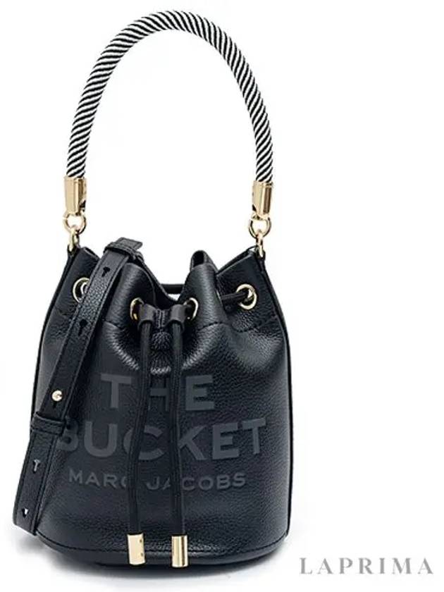 The Leather Bucket Bag Black - MARC JACOBS - BALAAN 5