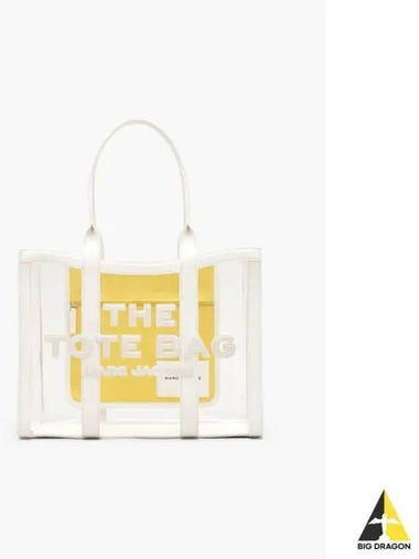 Clear The Large Tote White MBBAA24010WHX - MARC JACOBS - BALAAN 1