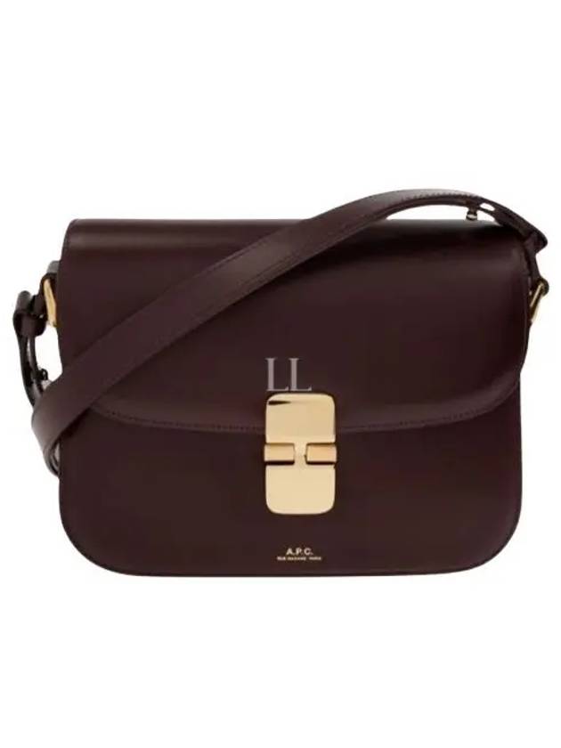 Grace Small Shoulder Bag Burgundy - A.P.C. - BALAAN 2