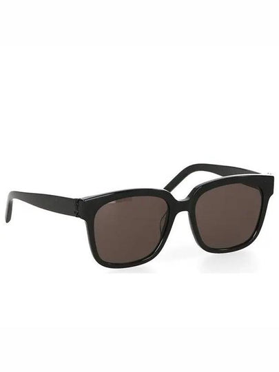 Round Frame Sunglasses Black - SAINT LAURENT - BALAAN 2