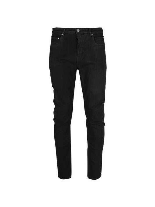 Dark Shadow Detroit Cut Denim Jeans Black - RICK OWENS - BALAAN 1