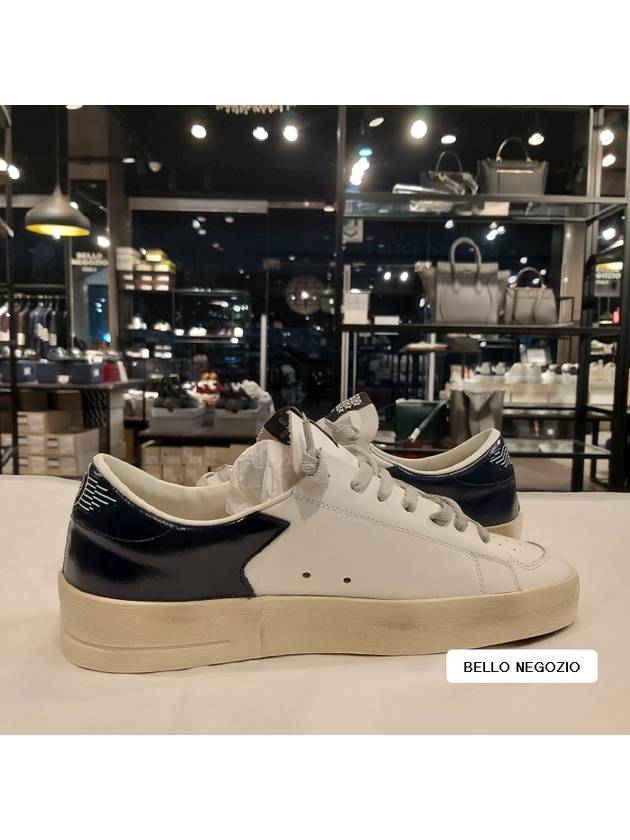 Stardan Black Tab Low Top Sneakers White - GOLDEN GOOSE - BALAAN 7