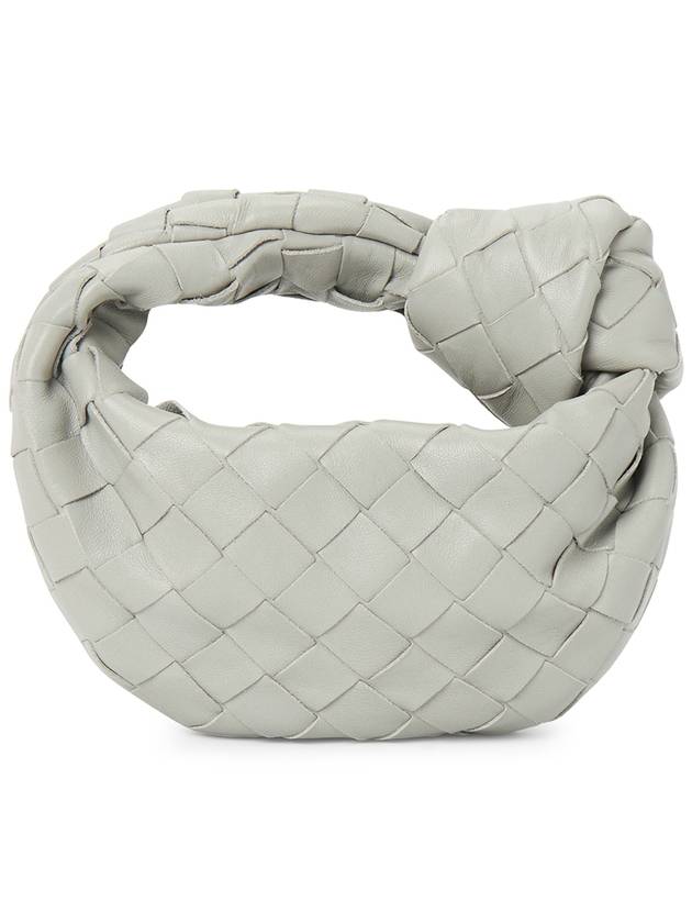 Candy Jodie Intrecciato Tote Bag Grey - BOTTEGA VENETA - BALAAN 5