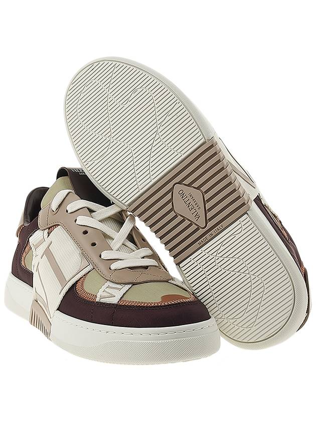 Logo Band Low-Top Sneakers Brown - VALENTINO - BALAAN 6