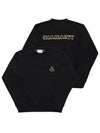 Mikoe Embroidered Logo Cotton Sweatshirt Black - ISABEL MARANT - BALAAN 5