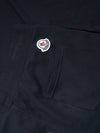 Men's Side Stripe Track Pants Navy - MONCLER - BALAAN.