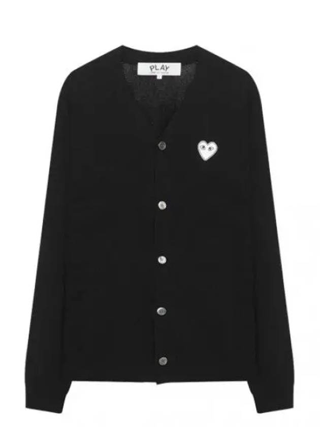 White Heart Wappen Wool Cardigan Men - COMME DES GARCONS - BALAAN 1