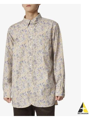 19TH Century Button Down Shirt Yellow Paisley MP004ZT163 - ENGINEERED GARMENTS - BALAAN 1