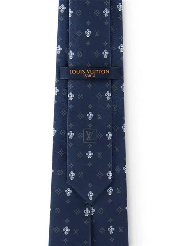 Monogram Small Vivienne Tie Navy - LOUIS VUITTON - BALAAN 4