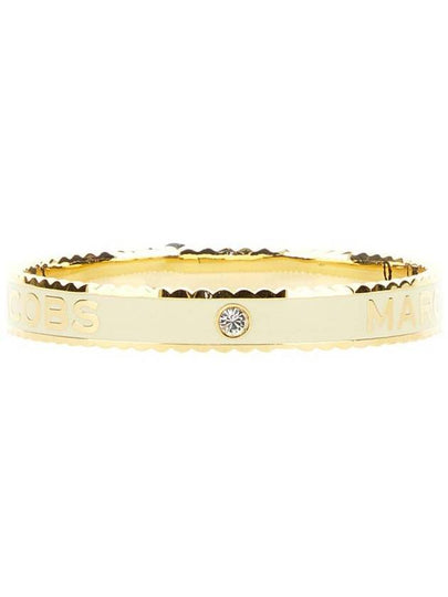 The Medallion Large Bangle Bracelet Gold - MARC JACOBS - BALAAN 2